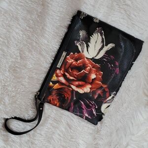 Nine West Floral Wristlet